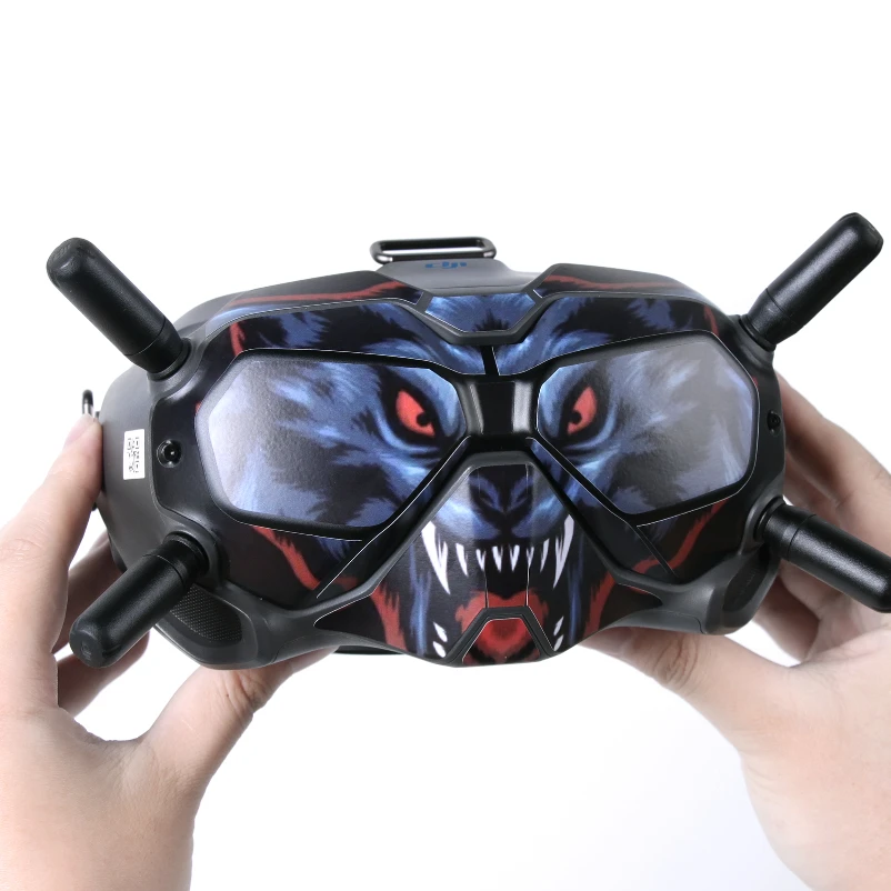 

Модные наклейки из искусственной кожи, водонепроницаемые наклейки из ПВХ, защитный чехол для DJI FPV Goggles V2, аксессуары