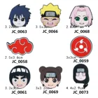 Crocs Подвески Narutos Anime, Мультяшные, искусственные украшения, искусственная кожа из ПВХ для женщин, детей, мальчиков, оптовая продажа, подарок вечерние для девочек