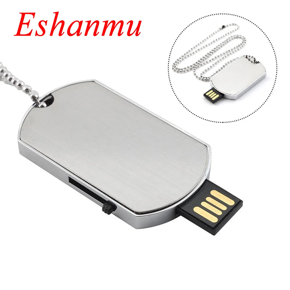 Супер качество розничная продажа ожерелий военный флеш-накопитель в форме