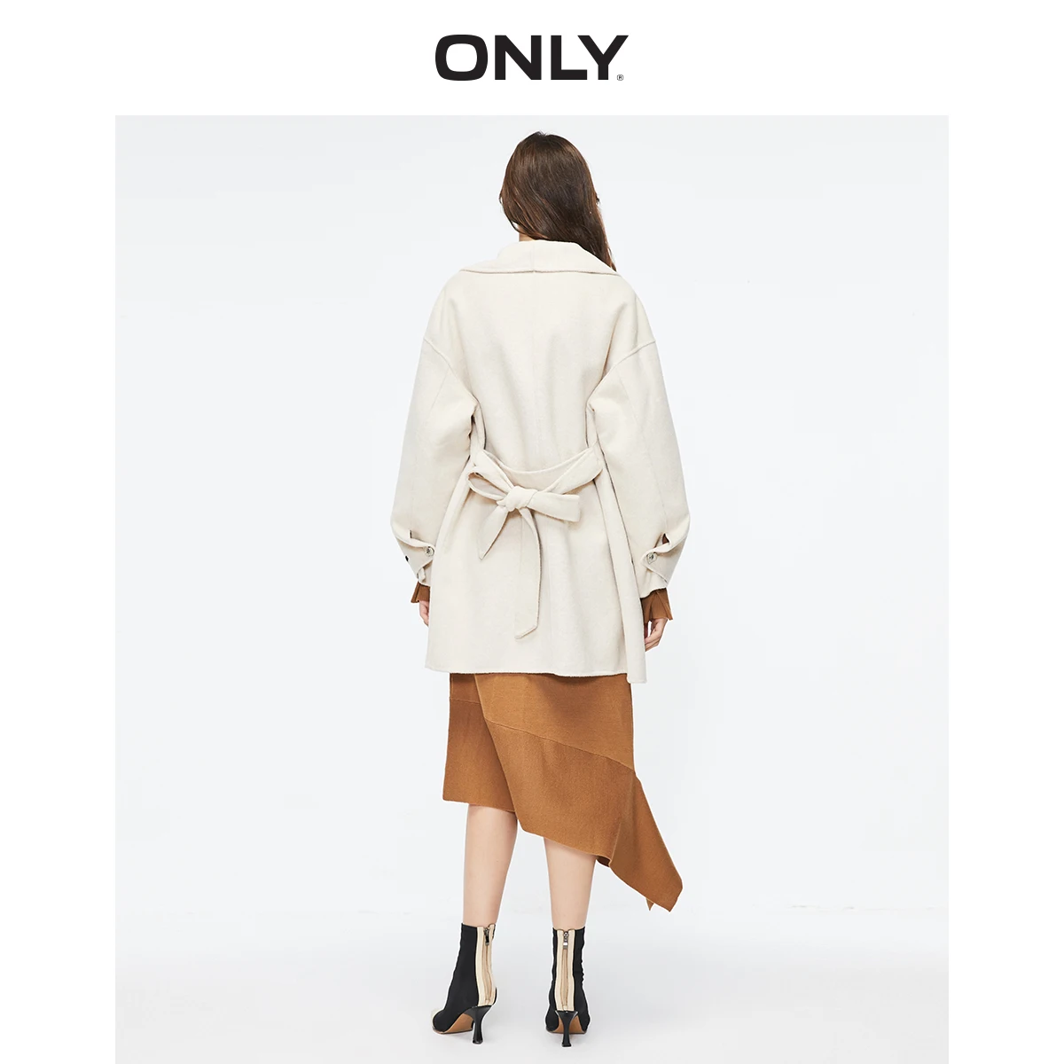 ONLY Autumn Winter Double-faced Woolen Coat | 11936T511 Женская одежда