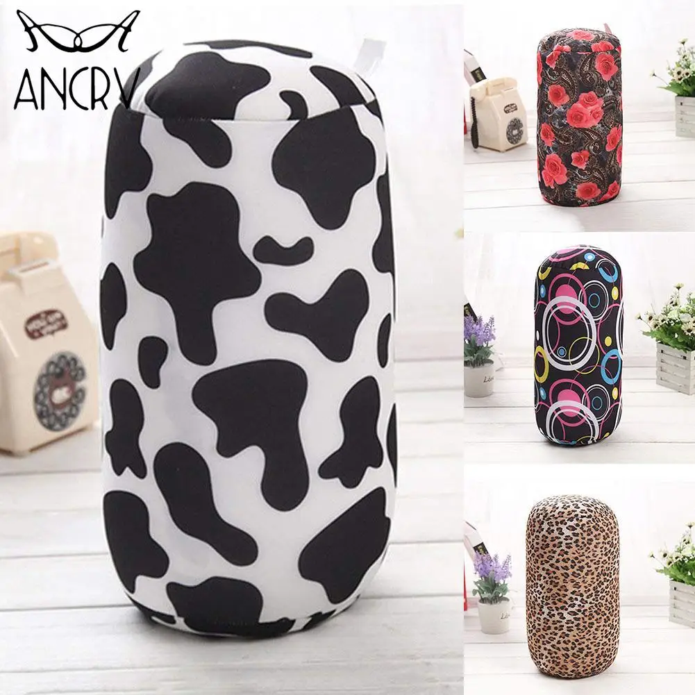 Тканевая Подушка с микробусинами для кровати съемная цилиндрическая подушка