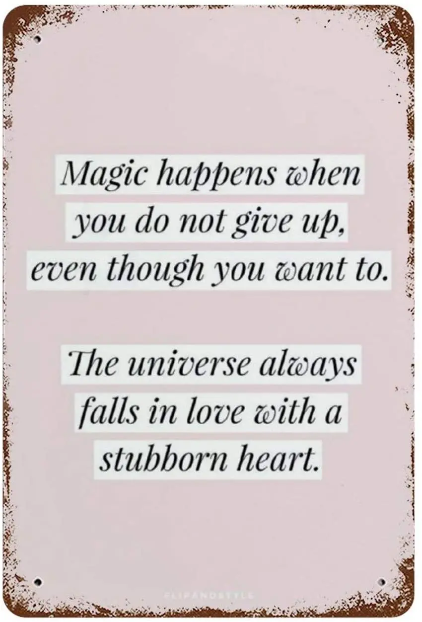 

You Always Gain by Giving Inspiring Quote Vintage Metal Sign, Retro Tin Signs for Store, Bar, Home Decoration Retro Tin S30X30CM