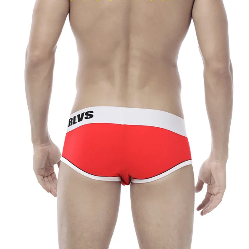 Короткое Мужское нижнее белье мужские трусы пикантные бандаж мужское бикини