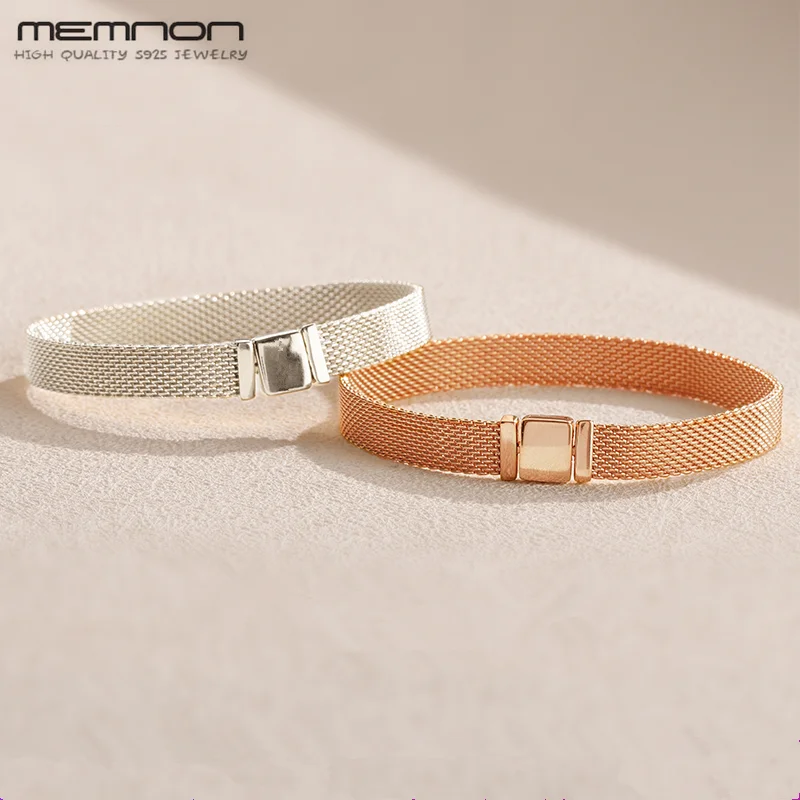 Memnon новинка женское Ювелирное Украшение серебряные браслеты подходят для