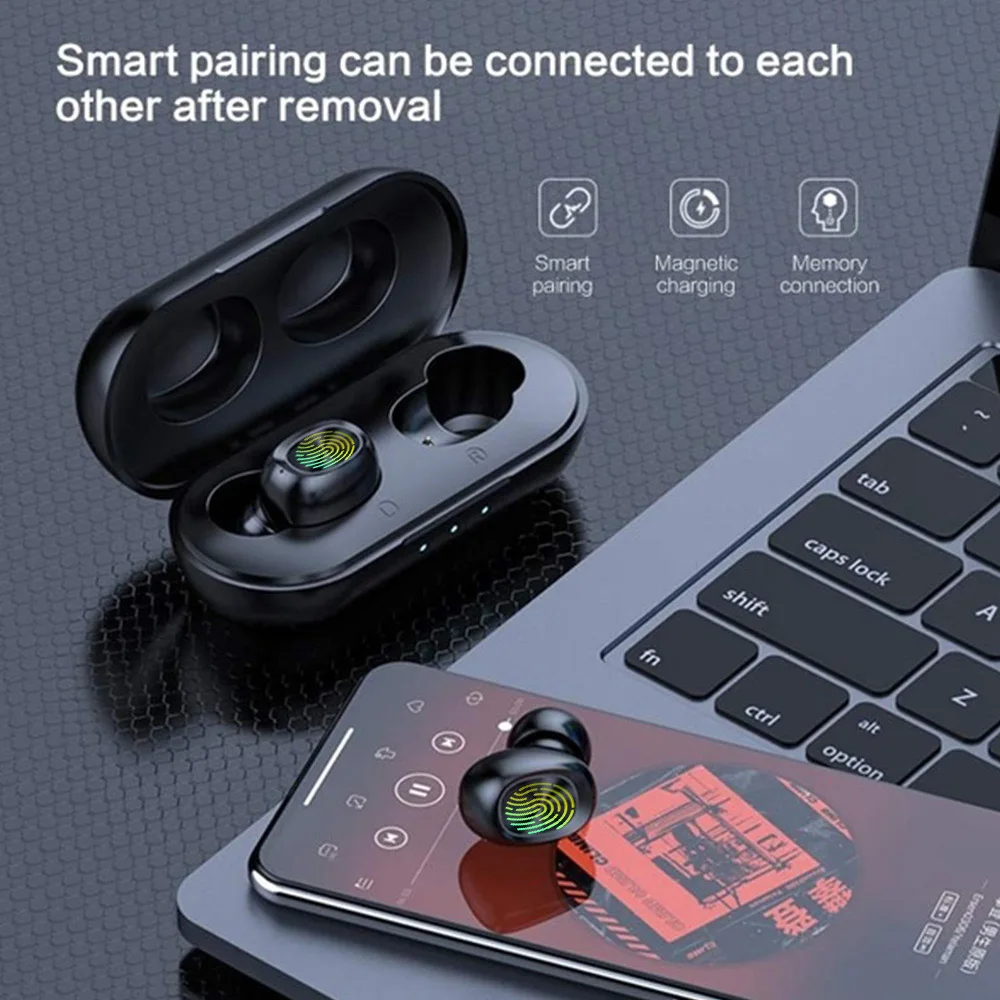 HIFI 9D Bluetooth 5,0 наушники беспроводные наушники fone PK S11 F9 TWS наушники гарнитуры с внешним аккумулятором для смартфонов