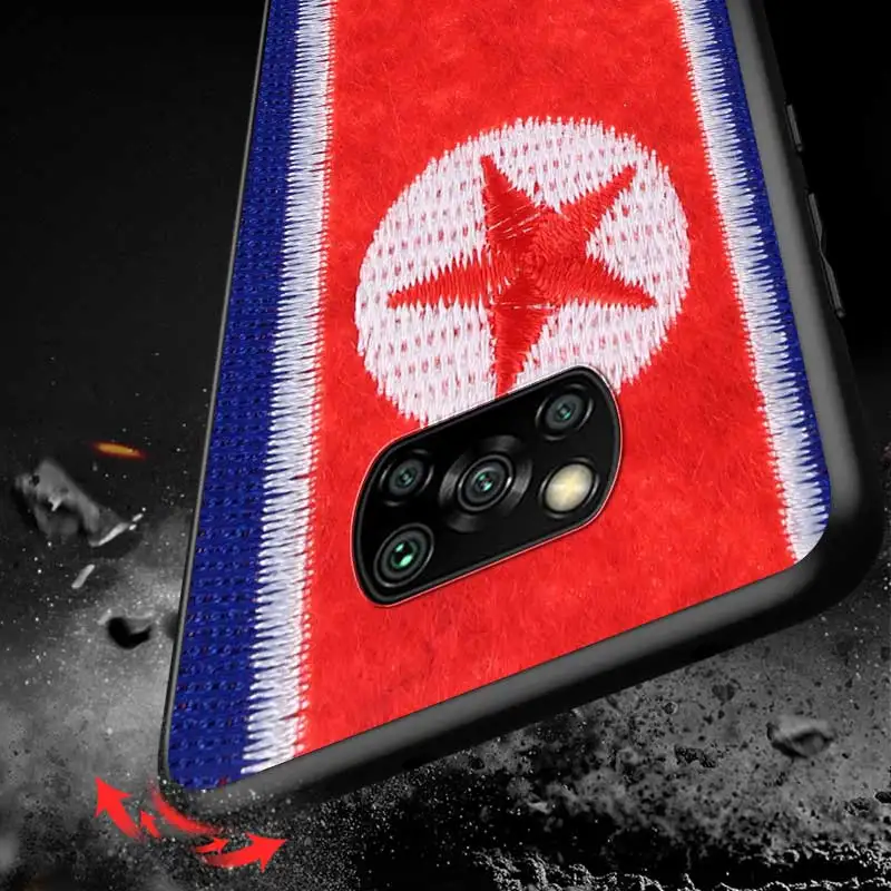 

MA Maroc Morocco Flag For Xiaomi Redmi K30 K30S Mi 10T Lite Pro Poco X3 NFC X2 M3 M2 F2 Pro C3 F1 Soft Black Phone Case