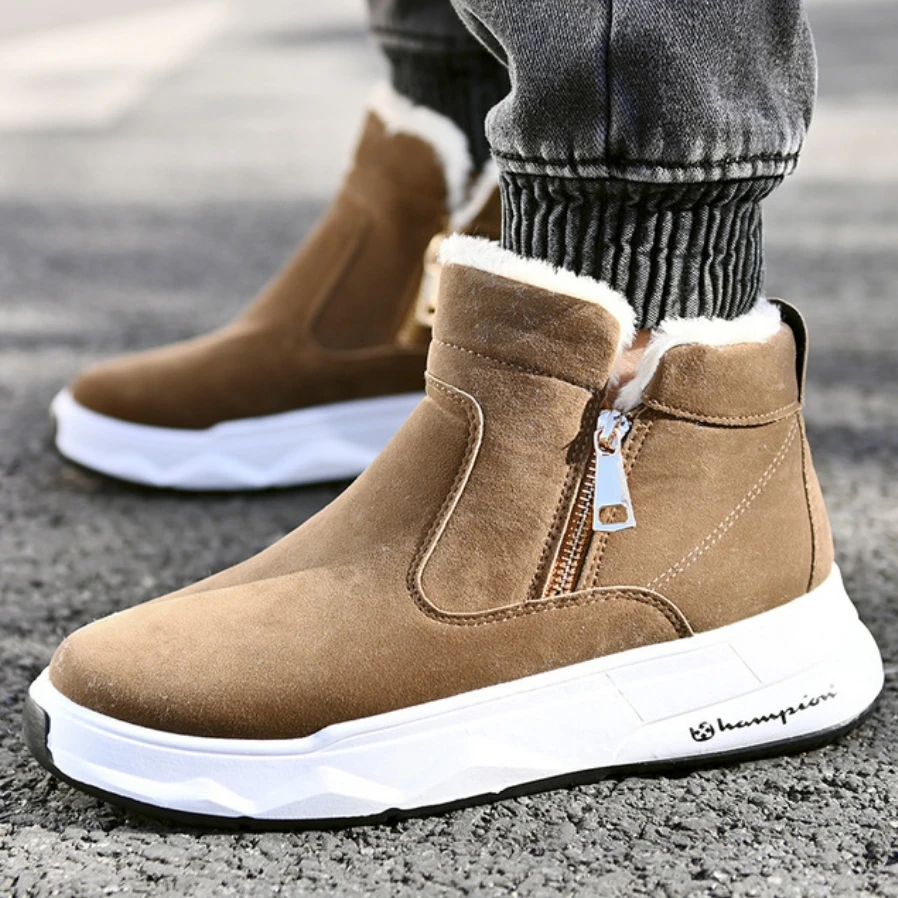 

Designer Hiking bota Men Winter Mountain Climbing Trekking Boots Top Quality Outdoor Fashion Shoes Warm Men Snow Boots Erkek Bot