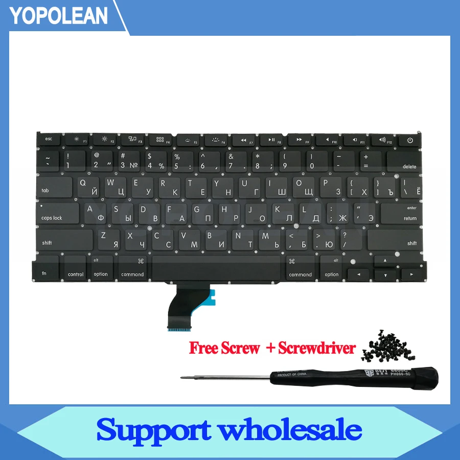 Новая маленькая Русская клавиатура для Macbook Pro Retina 13 &quotA1502 RU 2013 2014 2015