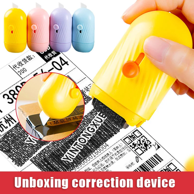 

Identity Theft Protection Roller Stamp Anti-Theft and Privacy Safety Unpacking Tool For Package Protection Roller Stamp SP99