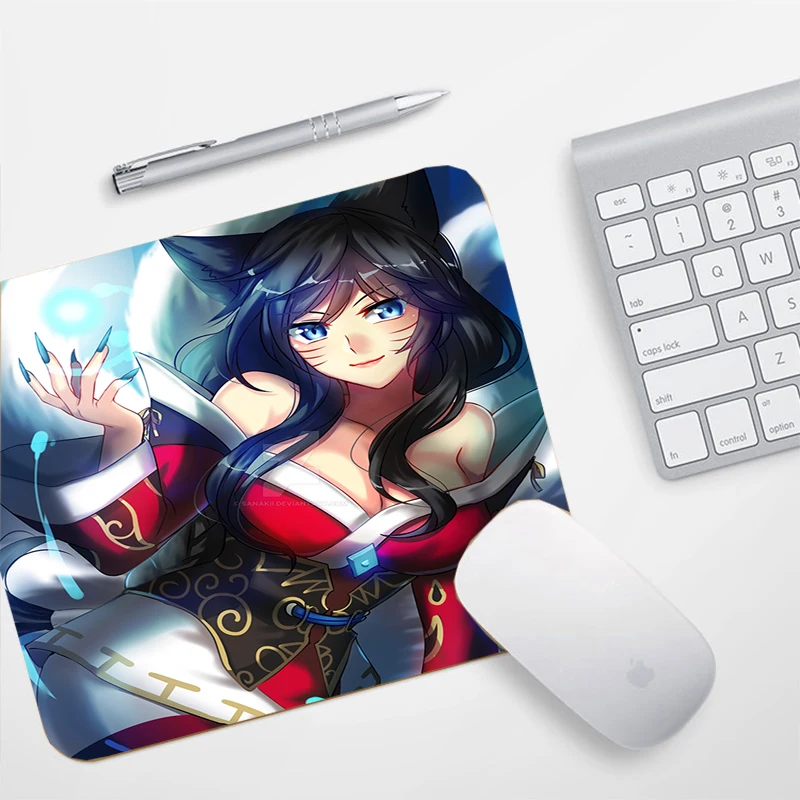 

Kawaii Девушка картина Офис Дом маленький коврик для мышки с аниме резиновый самый продаваемый ПК ноутбук клавиатура настольный коврик игрово...