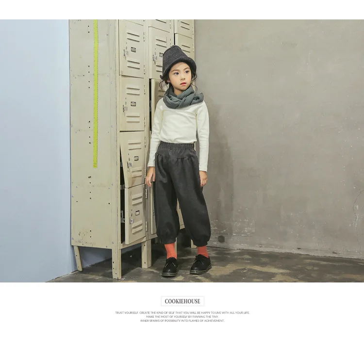 Зимние/зимние брюки для девочек в 2018 году новые корейские теплые nvbao cuhk детей