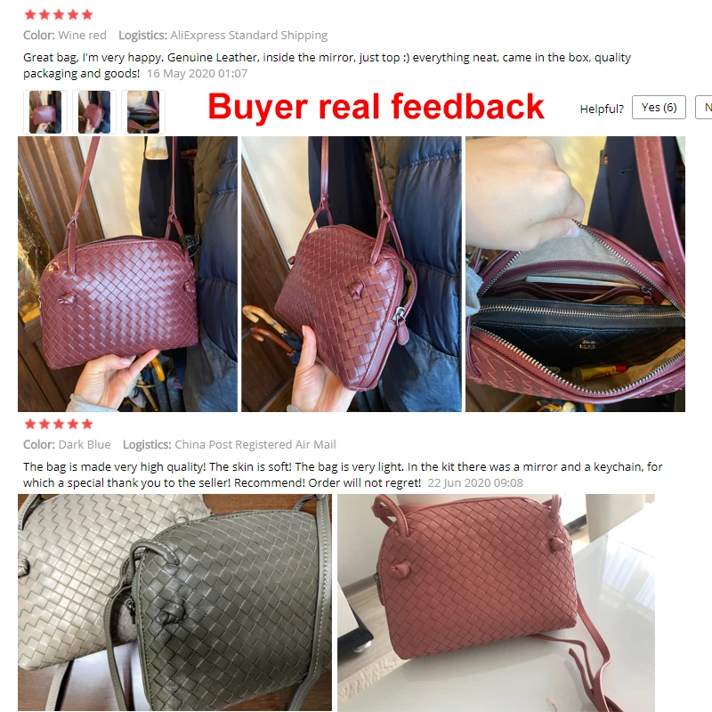 leather womens shoulder bag luxury brand fashion woven bag simple shell bag high quality messenger bag 100 sheepskin 2022 new free global shipping
