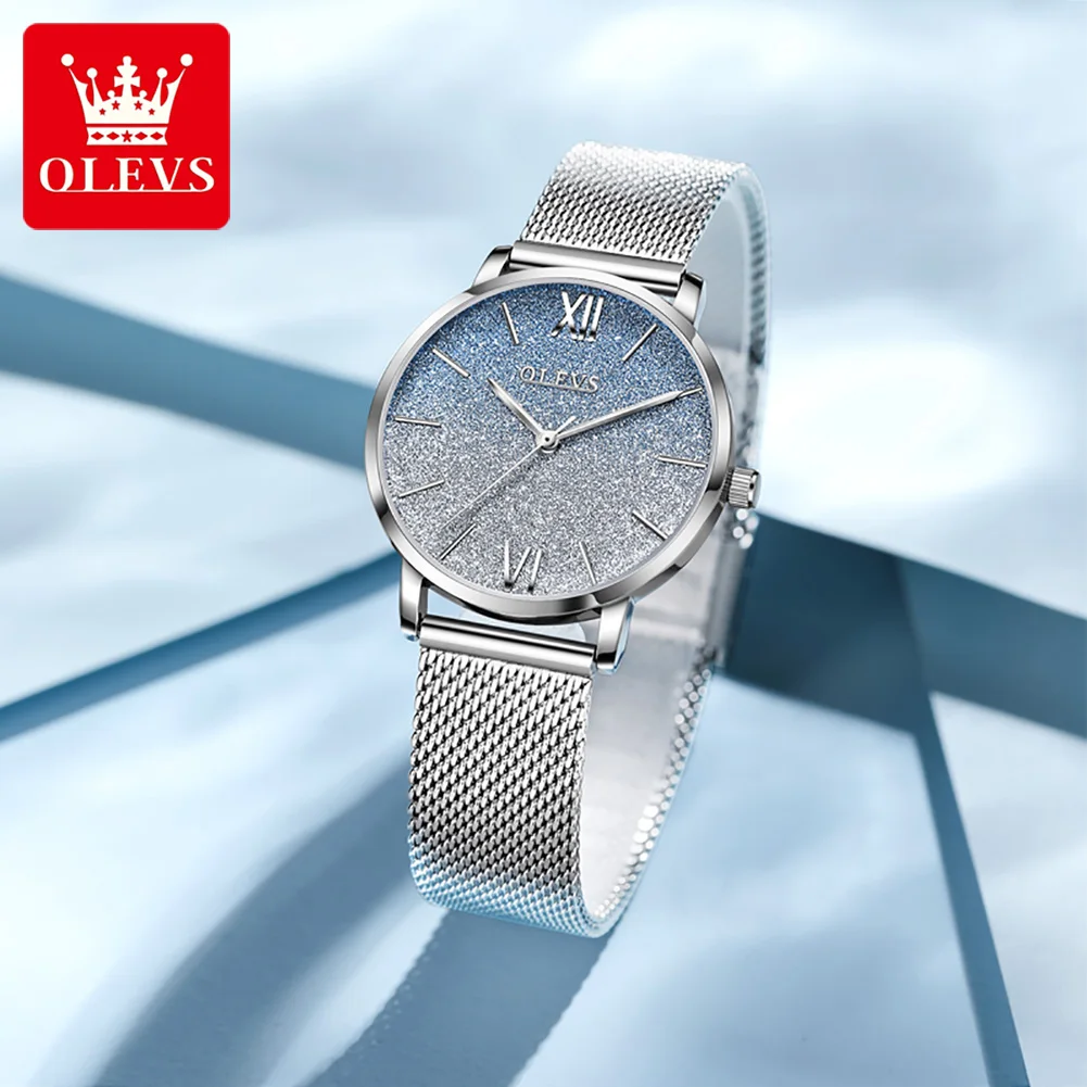 

Женские Кварцевые водонепроницаемые часы с браслетом из нержавеющей стали