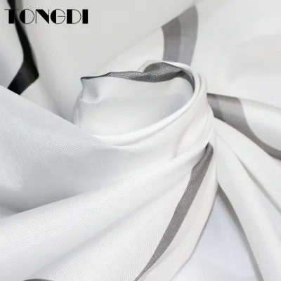 TONGDI Водонепроницаемая душевая занавеска экологически чистый Средиземноморский