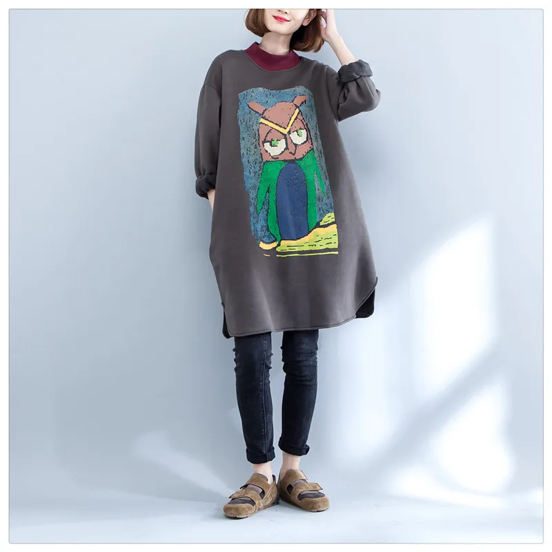 Johnature/Новая модная повседневная женская одежда Lomg толстовки с капюшоном 2020
