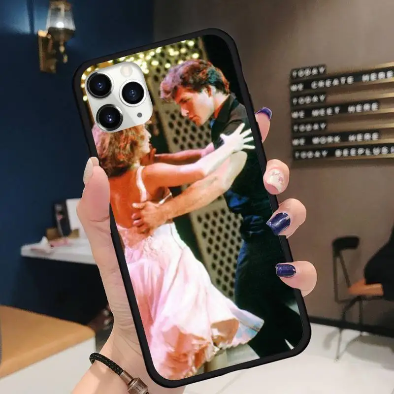

Dirty Dancing lovely pink Phone Cases for iPhone 11 12 pro XS MAX 8 7 6 6S Plus X 5S SE 2020 XR Soft silicone Shell Cover Coque