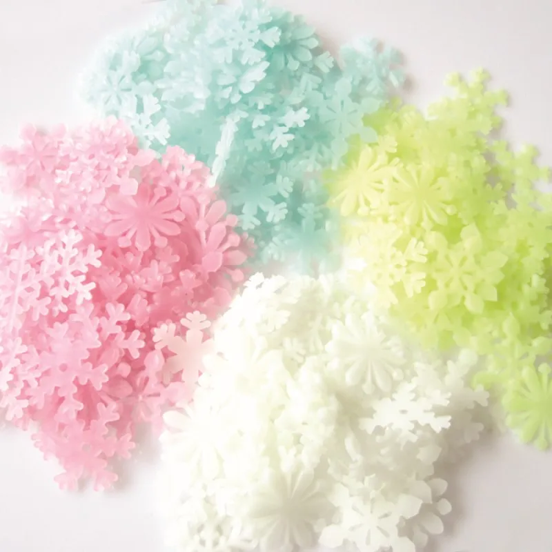 50 шт. наклейки на стену в виде снежинок|Наклейки стену| |