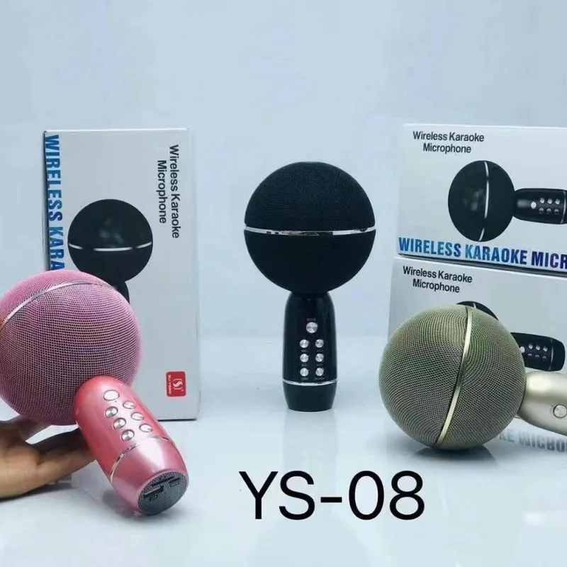 

Bluetooth Microphone Wireless Professional Karaoke Microphone Mini Home Party KTV Singing Recorder Mic