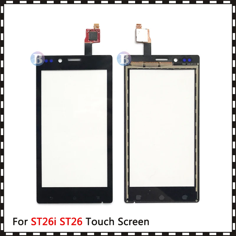 Высокое качество 4 0 &quotдля Sony Xperia J ST26i ST26 сенсорный экран дигитайзер переднее