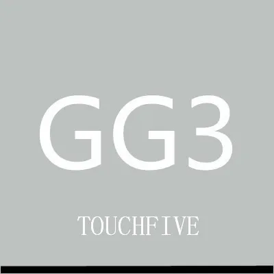 TOUCHFIVE 168 цветов одиночные художественные маркеры Кисть ручка эскиз на спиртовой основе маркеры двойная головка манга ручки для рисования товары для рукоделия - Цвет: GG3-green grey