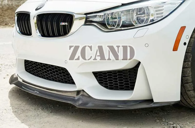 Передний спойлер из настоящего углеродного волокна для BMW F80 M3 F82 F83 M4 2014UP |