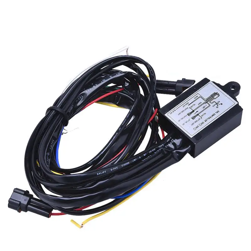 

12-24V DRL Controller Car LED Daytime Running Light Controller Delay Dimming Flashing Turn Signal Automobile LED Lamp Switch