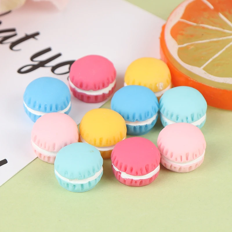 5 шт. подвески из глины DIY макарун наполнитель грязи дополнение для прозрачной