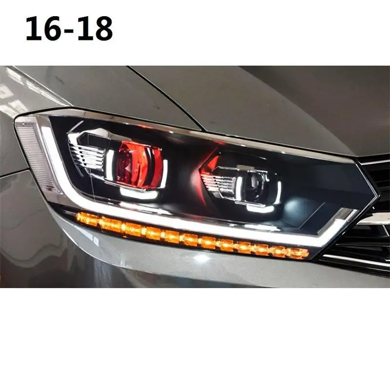 Neblineros Running Exterior Luces Led Para Авто Cob фары передние противотуманные задние Автомобильные фары в сборе 16 17 для Volkswagen Bora