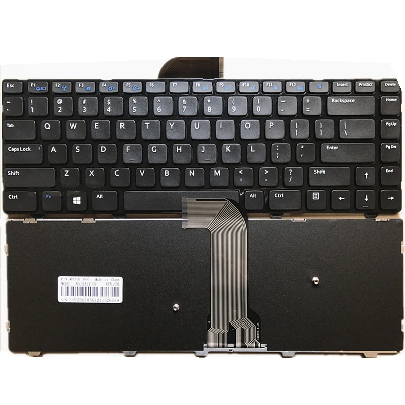Бесплатная Доставка! 1 предмет Новинка Клавиатура для ноутбука Dell 3421 15Z-5523 14-3437