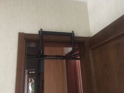 Дверь горизонтальный бар тело тренировки силовое оборудование для фитнеса сталь регулируемый стержень 200 кг нагрузка Pull Up Бар для дома спортзала HW203