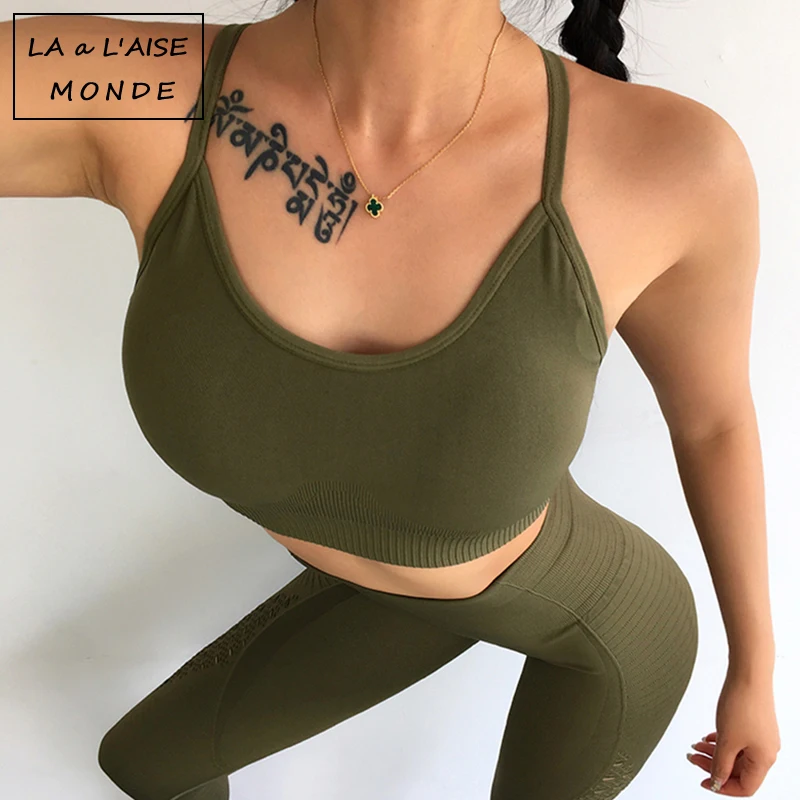 Lucylizz женский полый спортивный бюстгальтер для фитнеса дышащий йоги топ занятий