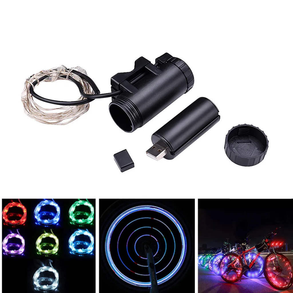 

Цветной велосипедный фонарь s светильник, светодиодный велосипедный водонепроницаемый фсветильник на спице, светильник