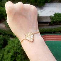 fairywoo gold geometric chains bracelets miyuki bracelets jewelry for women hip hop jewelry custom bracelet custom bracelet