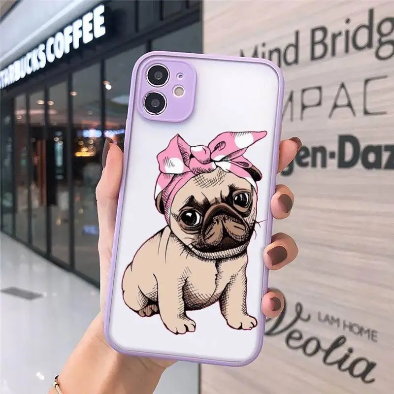 

Frog cute cartoon animal luxury Phone Case funda matte transparent For iphone 7 8 11 12 plus mini x xs xr pro max cover