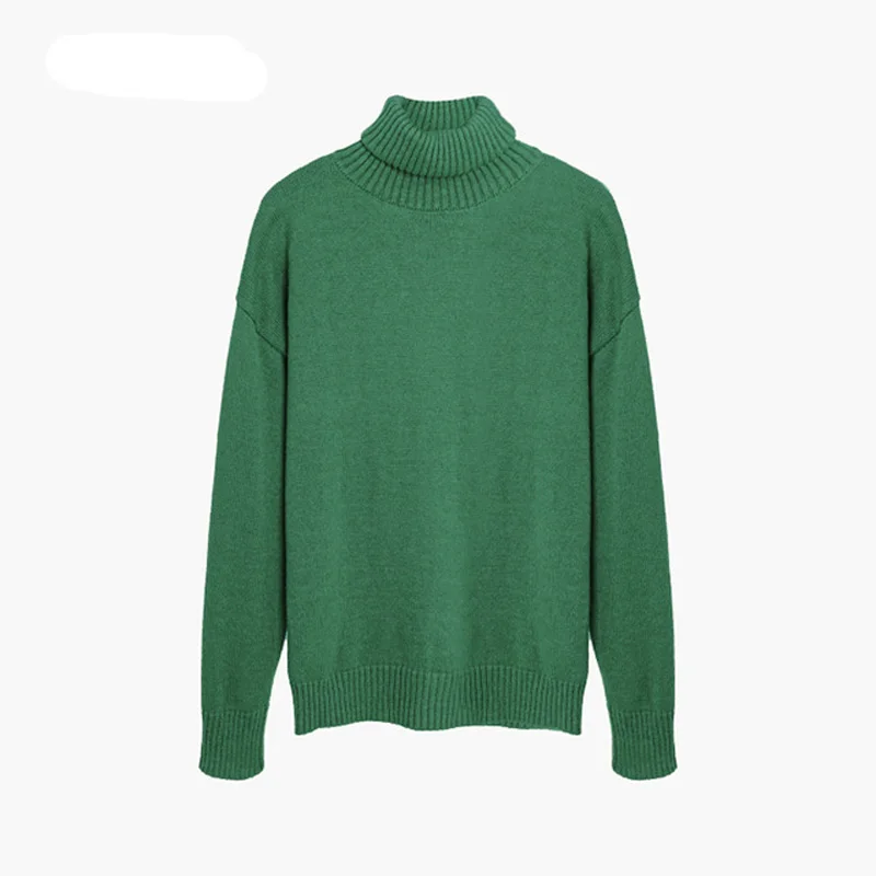 Водолазка женская модная с высоким воротником супермягкий осенне-зимний Пуловер