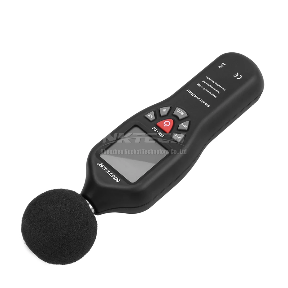 NKTECH NK-D2 цифровой ЖК-дисплей шумомер USB регистратор данных уровень Автоматический диапазон 30-130дб децибел частота 31,5 Гц-8,5 кГц vs MS6701