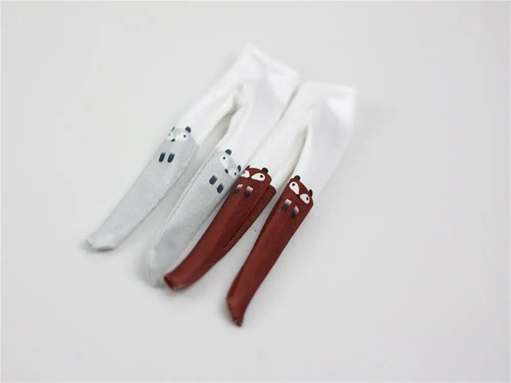 1 шт. новые колготки с изображением лисы 2 цвета для кукол blyth azone ob24 1/6 аксессуары