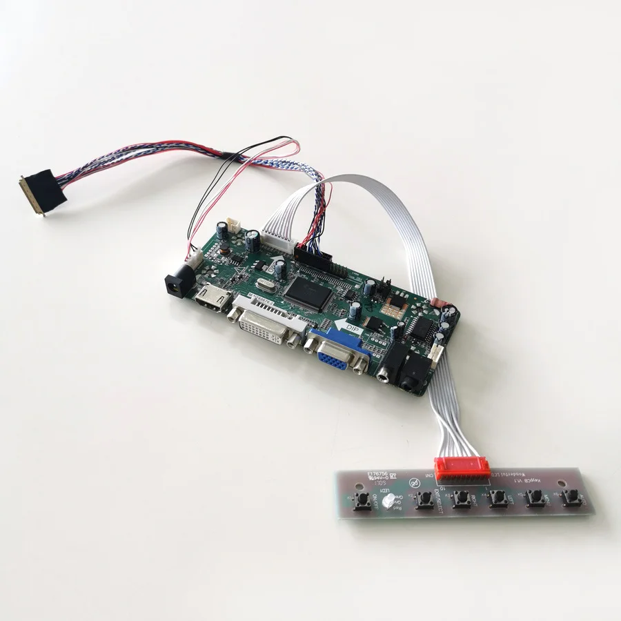 Подходит для LTN140AT21 LTN140AT22 LVDS 40 контактов WLED VGA DVI 1366*768 14 &quotноутбука ПК ЖК-панель