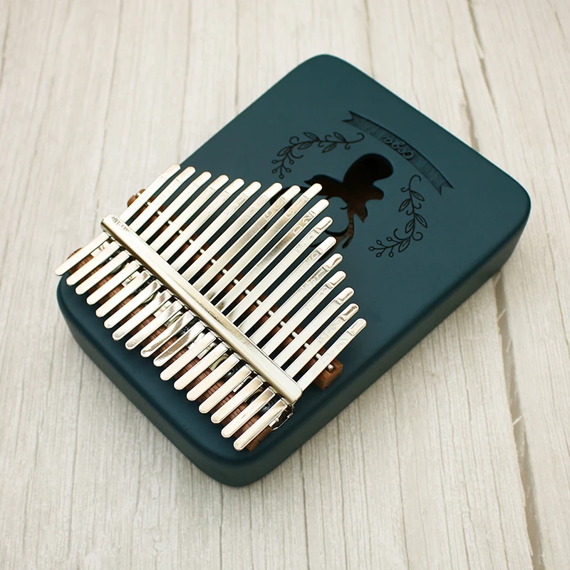 17 клавишный палец калимба Paino Mbira Sanza большой палец пианино карманный размер поддерживающая сумка Cega клавиатура Marimba деревянный музыкальный инструмент