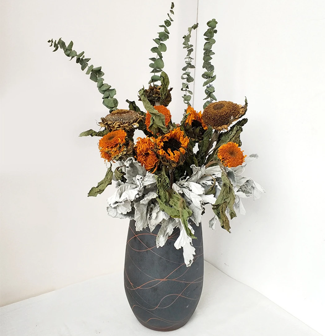 10 шт. растения ветки листья букет декоративные сушеные эвкалипта листьев ветви