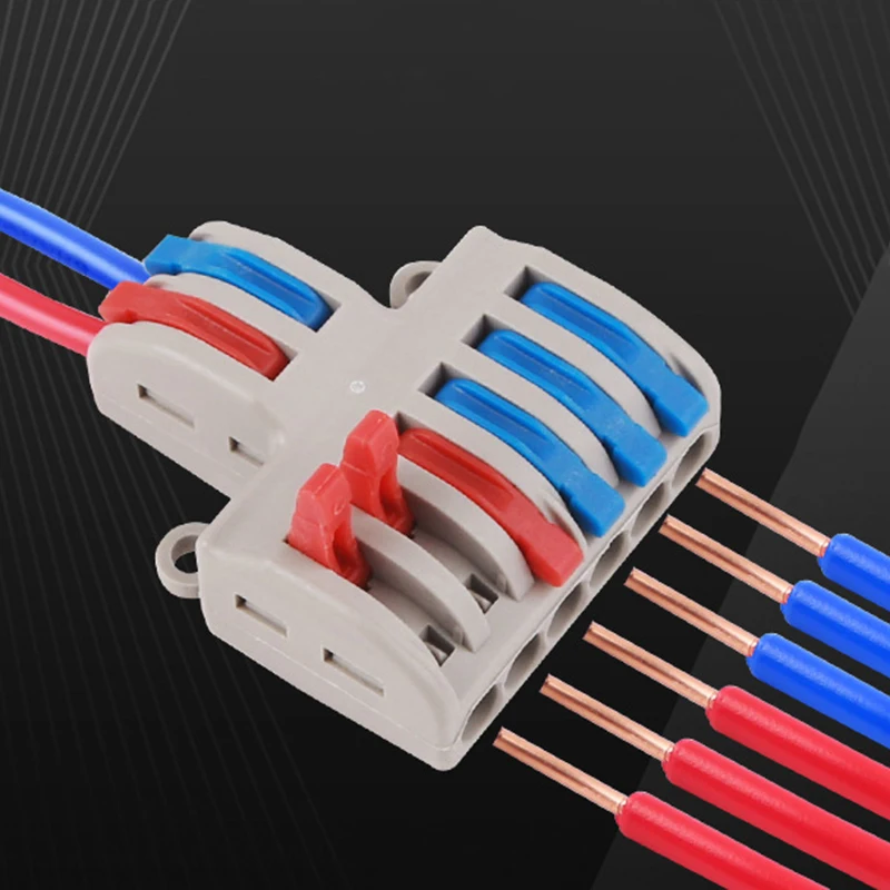 SPL 42/62 Мини Быстрый Соединитель проводов Универсальный DIY проводка кабеля Разъем