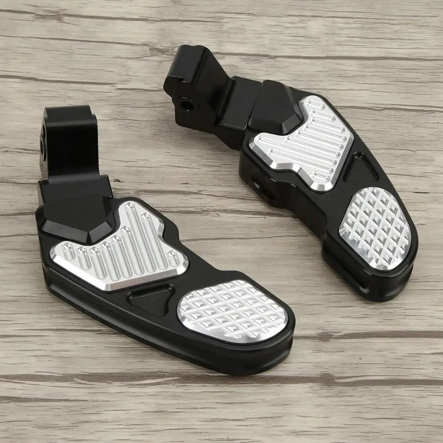 2 шт. мотоциклетные CNC Задние подножки из алюминиевого сплава подходят для Honda PCX 125