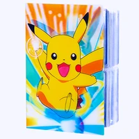 25th pokemon album 3d holographic book new 240pcs flash shiny game playing cards map vmax gx ex holder collection storage folder