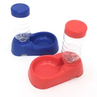 dog cat feeder bowl automatic pet water dispenser drinking fountain bottle plastic pet feeding drinker water bowl