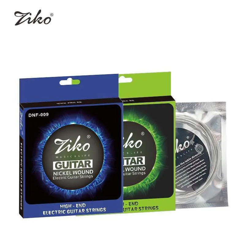 Ziko DNF 009 010, струны для электрогитары, никелированные углеродистые стальные шестиугольные музыкальные инструменты из сплава (art.: 3920cbaa4e801) - 3920cbaa4e801