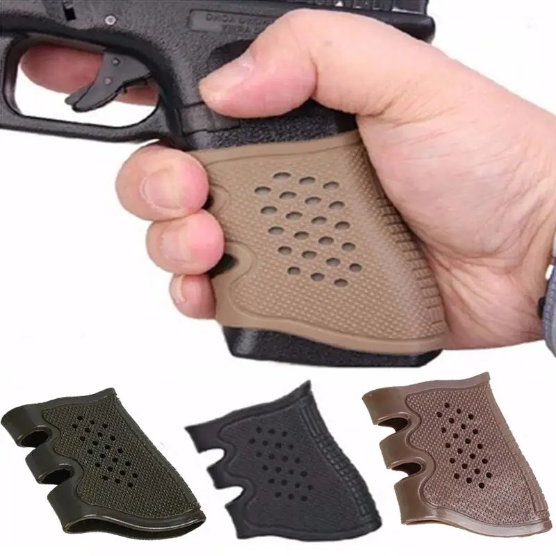 Тактический Пистолет резиновая ручка анти-скользящие перчатки для Glock 17 мм 19 мм 20 мм 21 22 23 31 32