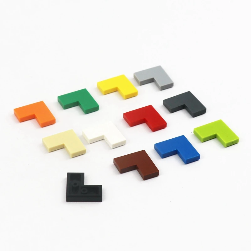 

Конструктор MOC, 2x2, угловой, тонкий, 2 + 1 точки, образовательный просвещение, детские игрушки, 50 шт., 14719