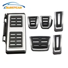 Xburstcar авто для Volkswagen VW T-Roc Troc A11 LHD 2017 2018 2019 2020 2021 из нержавеющей стали Газ Тормозная подставка для ног педаль Крышка