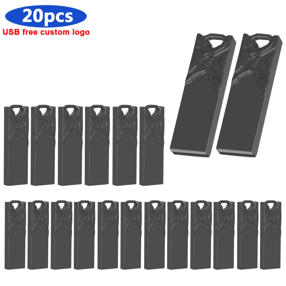 

Флеш-накопитель USB 2,0 объемом 128 ГБ/64 Гб/32 ГБ, 20 шт.