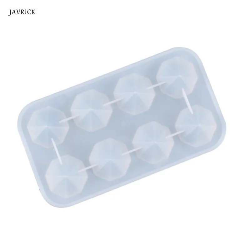 

Crystal Epoxy Resin Mold Diamond Shaped Gem Necklace Pendant Casting Silicone Mould DIY Crafts Jewelry Making Tool